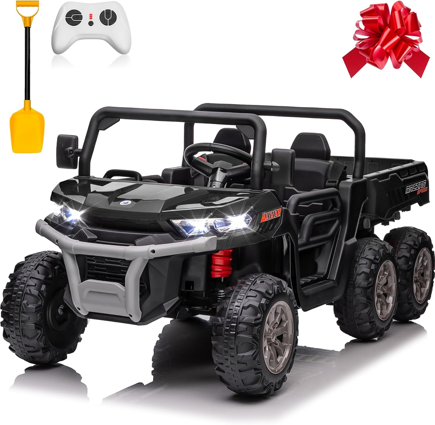 Dump Truck Toy - 4x4 24V Elektrische Klapwagen met Afstandsbediening,