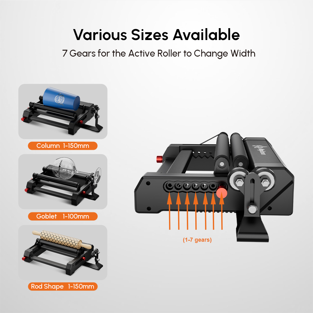 Laser Level Rotary - AlgoLaser Hot Sell Lasergraveer Rotatie Roller