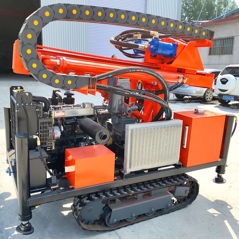Heavy Equipment Drilling Rig - Op maat gemaakte 200m diepe boringboorinstallatie