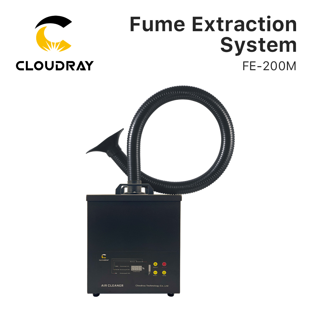 Laser Level Rotary - Cloudray Rookafzuigsysteem FE-200M voor lichte toepassingen