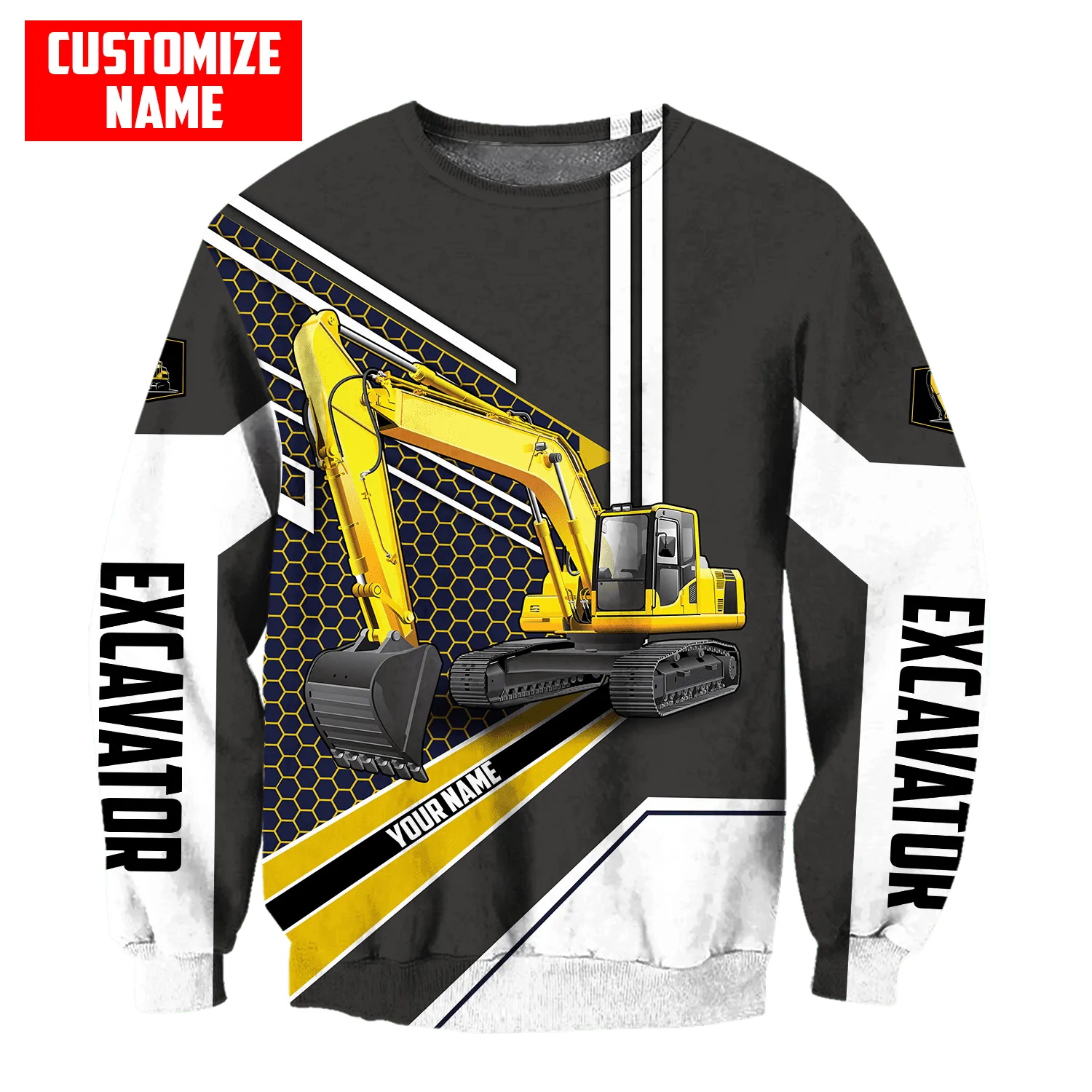 Aangepaste Naam Graafmachine Z - Heavy Equipment Names recensie en prijs