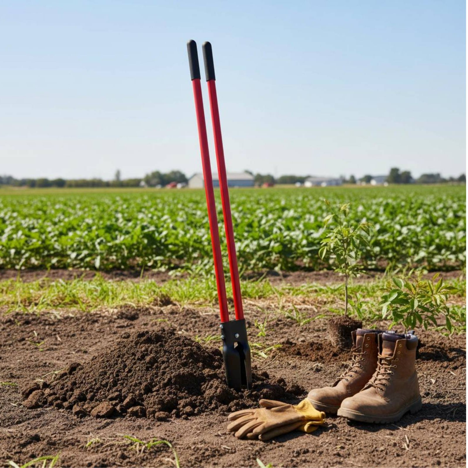 2-delige paalgatgraver Robuust - Post Hole Digger recensie en prijs