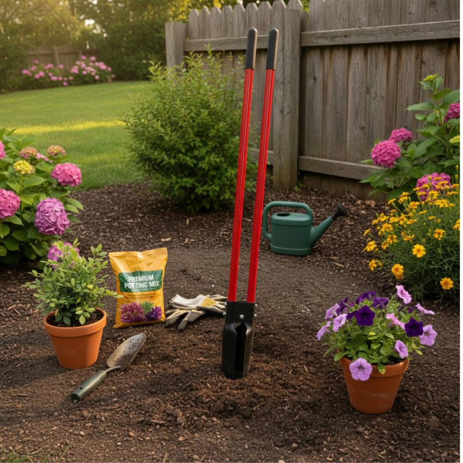 2-delige paalgatgraver Robuust - Post Hole Digger recensie en prijs
