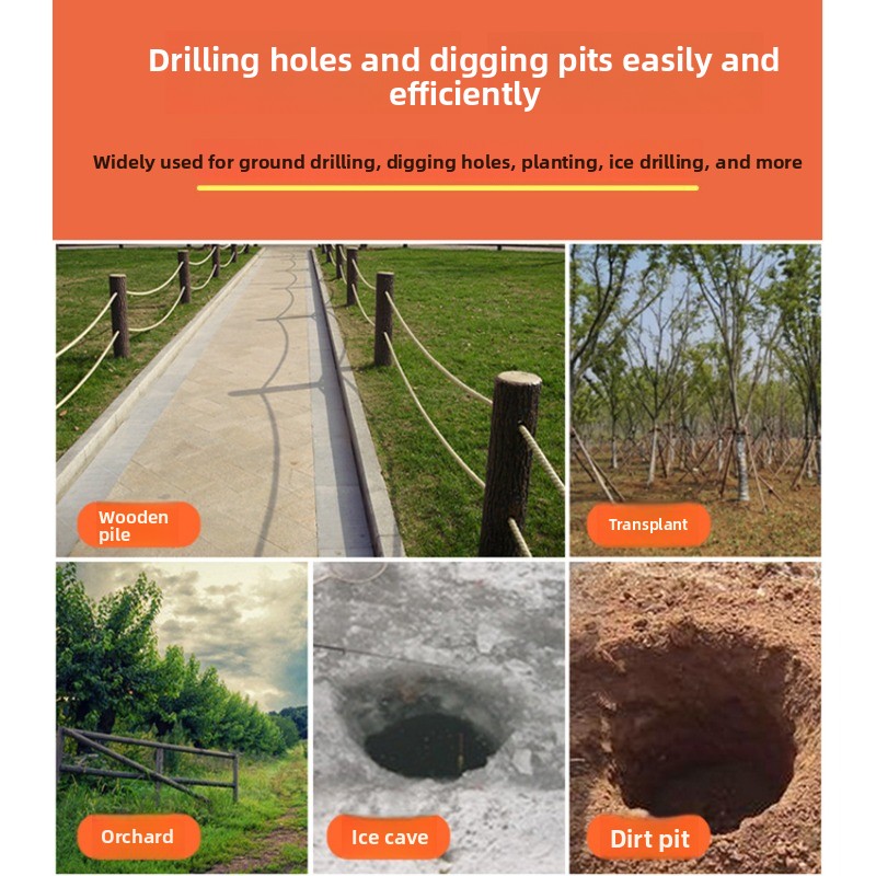 Aardboor voor grondboor, paalb - Post Hole Digger recensie en prijs