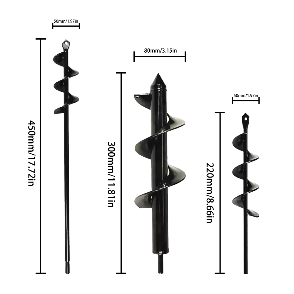 Tuin Vijzel Spiraal Boor Hex S - Post Hole Digger recensie en prijs