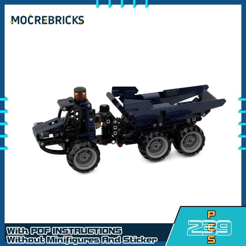 MOC Urban Advanced Bouwstenen  - Dump Truck Toy recensie en prijs