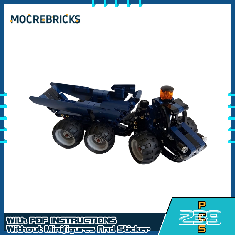 MOC Urban Advanced Bouwstenen  - Dump Truck Toy recensie en prijs