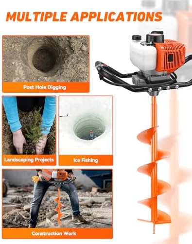 NEO-TEC 63CC Postgatboor op be - Post Hole Digger recensie en prijs