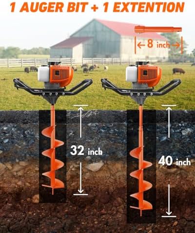 NEO-TEC 63CC Postgatboor op be - Post Hole Digger recensie en prijs