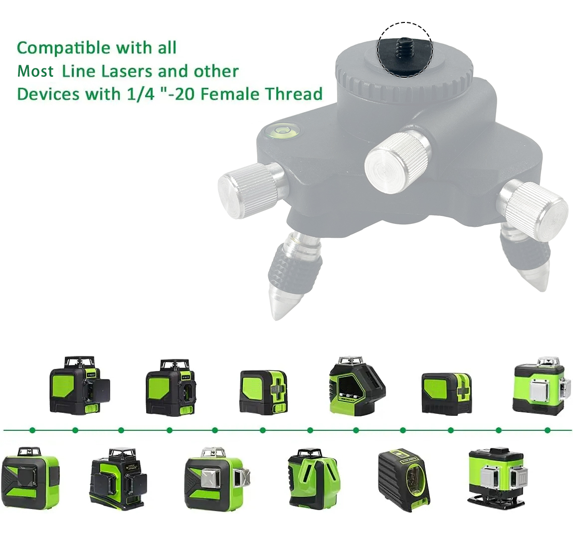 Verstelbare rotatiebeugel Lase - Laser Level Rotary recensie en prijs