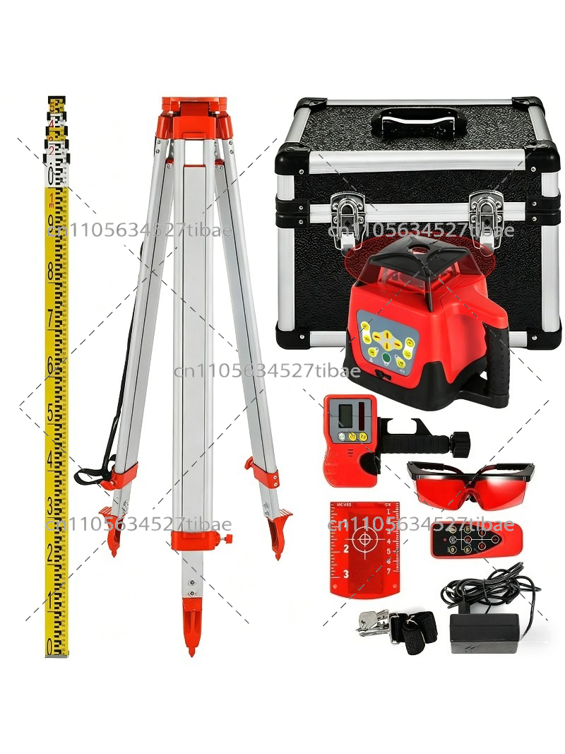 500m bereik laserwaterpas rode - Laser Level Rotary recensie en prijs