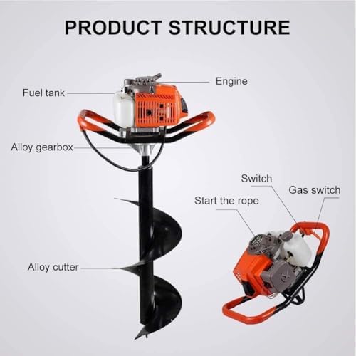 62CC Auger Post Hole Digger Be - Post Hole Digger recensie en prijs