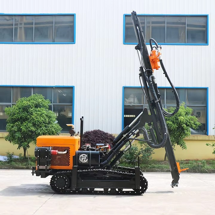 Zware hydraulische rupsboormac - Heavy Equipment Drilling Rig recensie en prijs