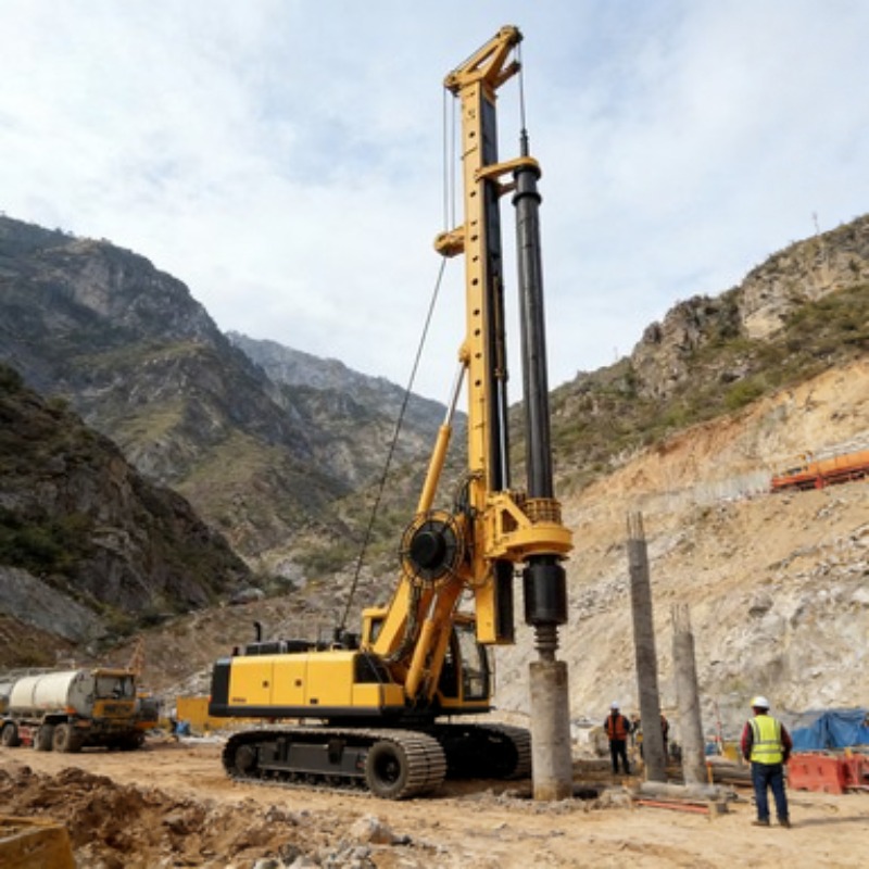 Zwaarbelastbare 240kNm roteren - Heavy Equipment Drilling Rig recensie en prijs