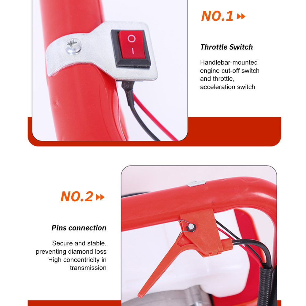 51,7cc krachtige grondboor voo - Post Hole Digger recensie en prijs