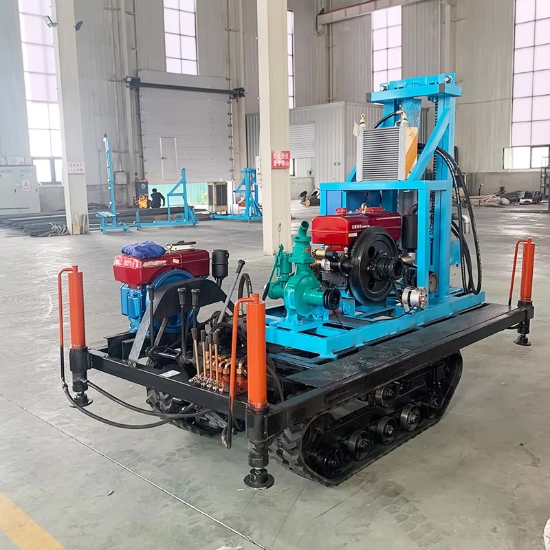 Zware rupsbanden waterputboori - Heavy Equipment Drilling Rig recensie en prijs