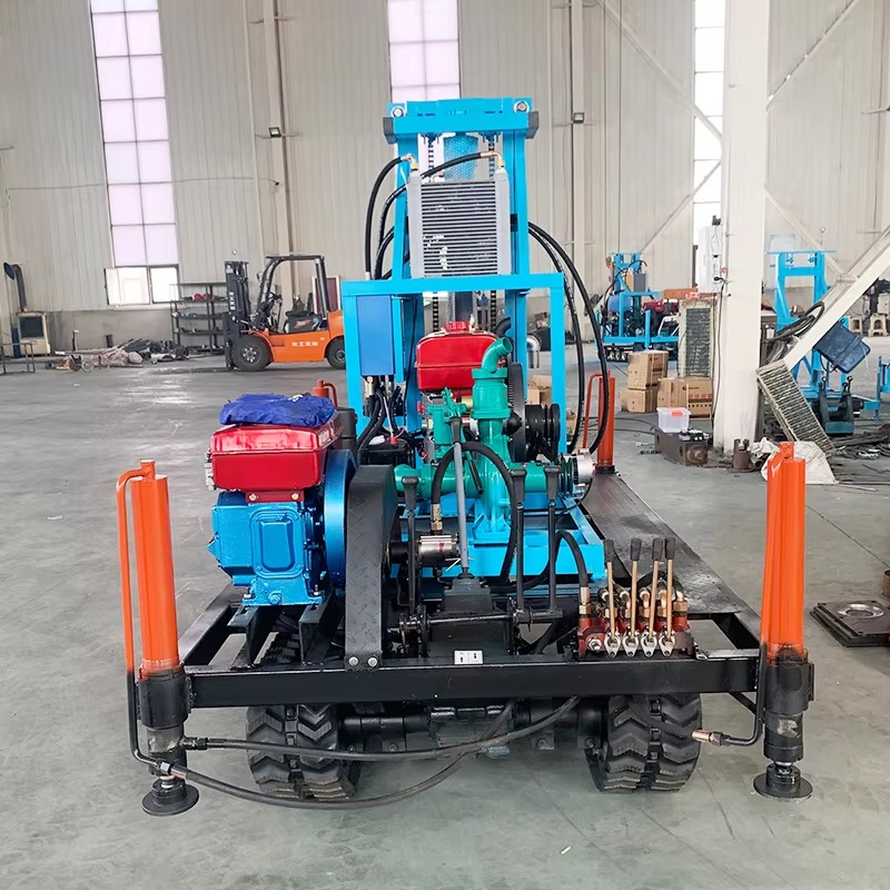 Zware rupsbanden waterputboori - Heavy Equipment Drilling Rig recensie en prijs