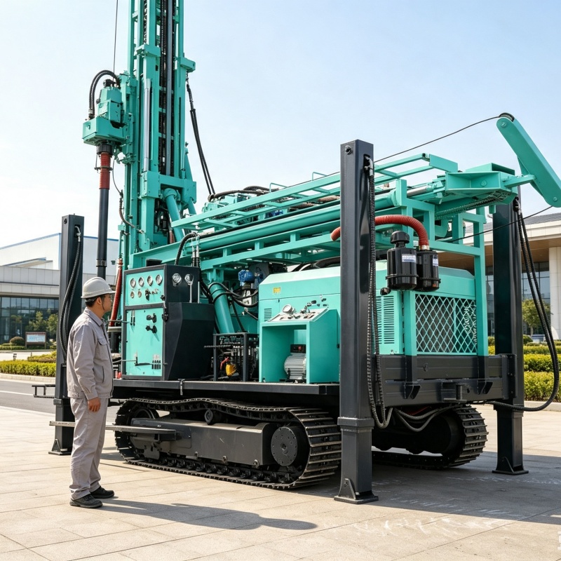 Geavanceerde waterputboorinsta - Heavy Equipment Drilling Rig recensie en prijs