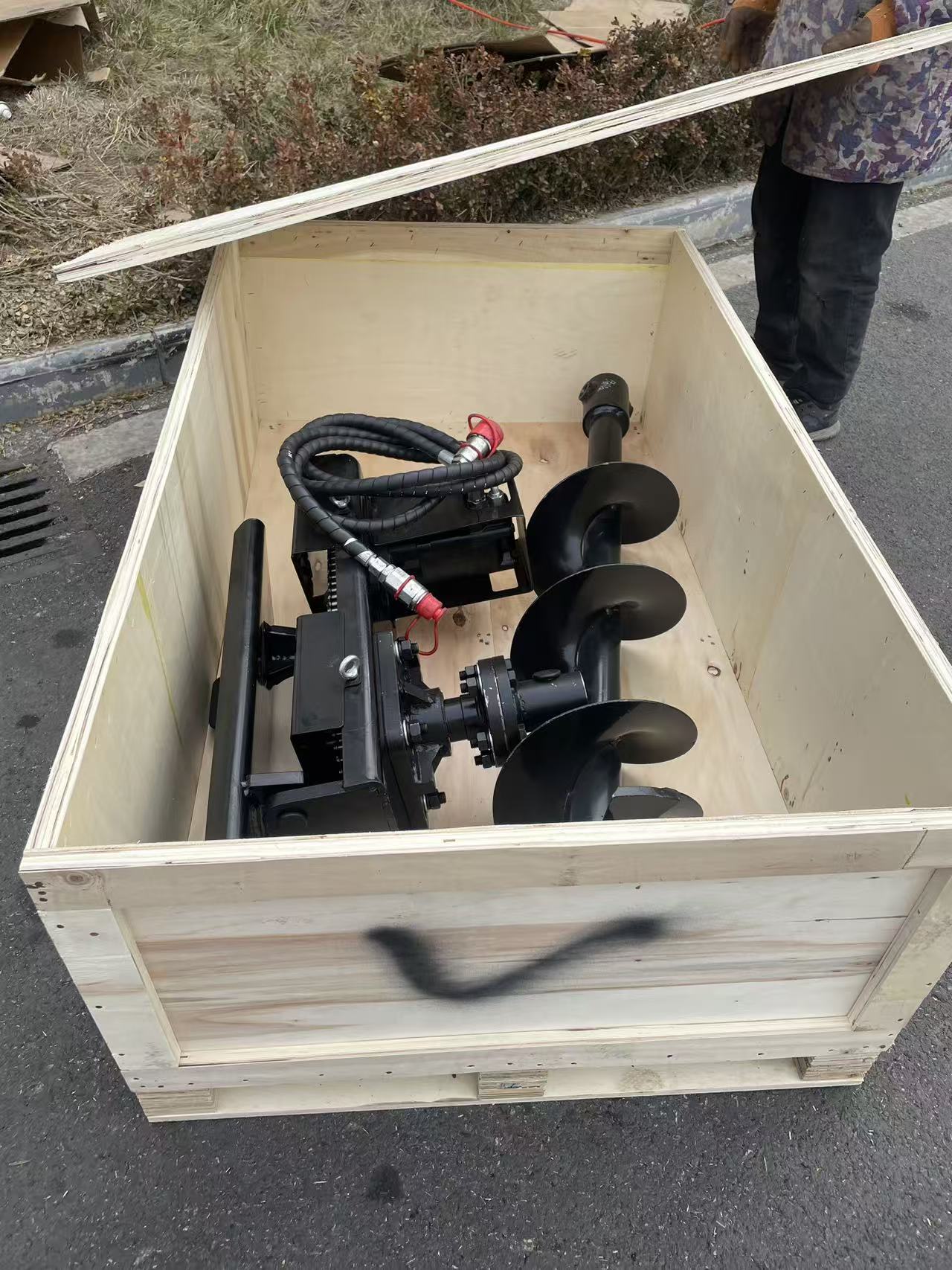 Hydraulische grondboor voor sh - Post Hole Digger recensie en prijs